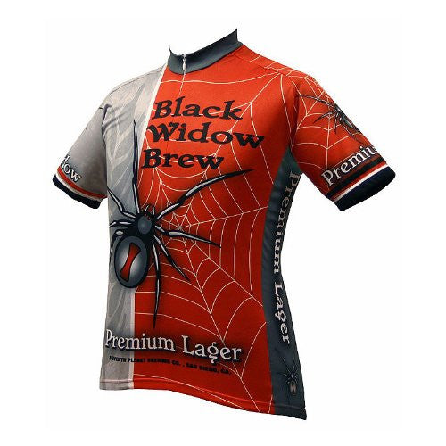 Black Widow Brew Men's Cycling Jersey (S, M)