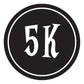 2.5-inch Round Runner Stickers (You Choose the Design & Color) SET OF 4