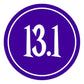 2.5-inch Round Runner Stickers (You Choose the Design & Color) SET OF 4