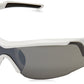 Optic Nerve Eyres Sunglasses, 2 Sets (Shiny White, Smoke/Copper)