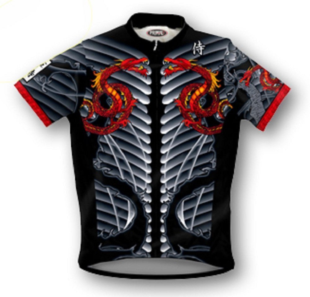 Primal Wear Samurai Dragon Cycling Jersey (Medium)