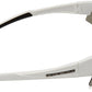 Optic Nerve Eyres Sunglasses, 2 Sets (Shiny White, Smoke/Copper)
