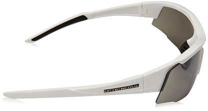 Optic Nerve Eyres Sunglasses - Shiny White with Smoke Lenses