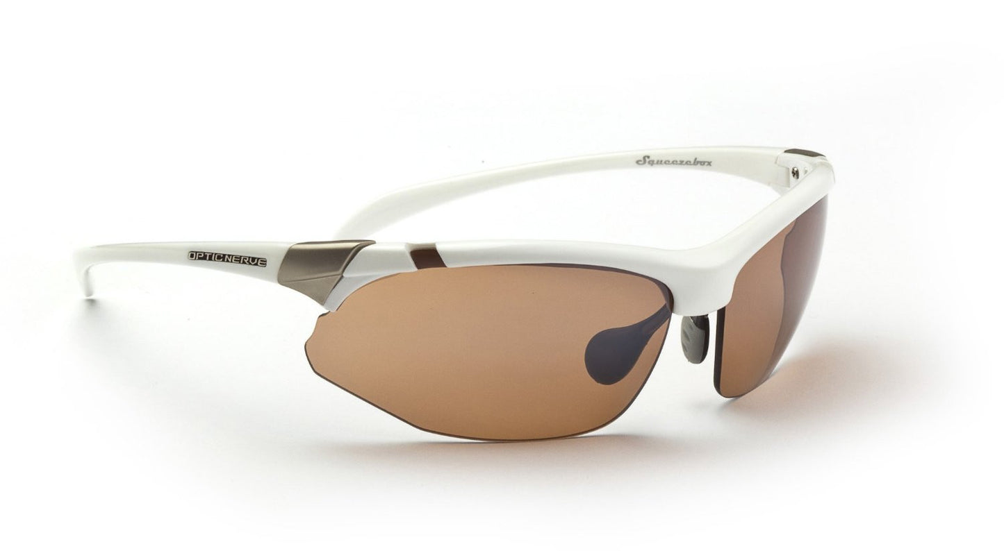 Optic Nerve Hermosa Sunglasses, Shiny White