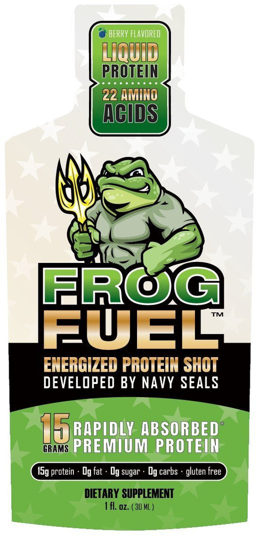Frog Fuel Energized Protein Box - Berry (24 - 1oz packets)