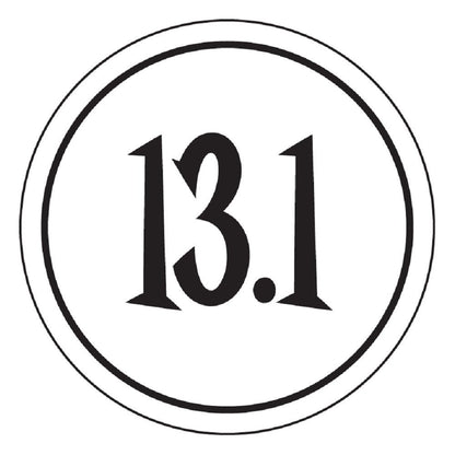 2.5-inch Round Runner Stickers (You Choose the Design & Color) SET OF 4