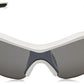 Optic Nerve Eyres Sunglasses, 2 Sets (Shiny White, Smoke/Copper)