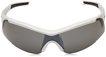 Optic Nerve Eyres Sunglasses - Shiny White with Smoke Lenses