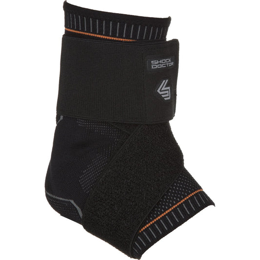 Shock Doctor Ultra Comp Knit Ankle Support w/Gel Support and Figure-8 Straps