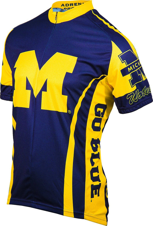 Michigan Wolverines Men's Cycling Jersey (S, M, L, XL, 2XL, 3XL)