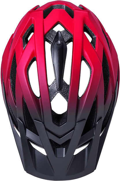 Lunati 2.0 Bicycle Helmet - Black/Red