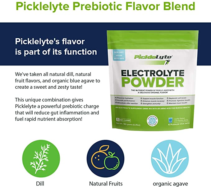 PickleLyte Electrolyte Powder Drink Mix (6.35 ounces / 180 grams)