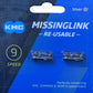 Chain Link KMC MISSINGLINK 9SPD 6.5MM Card of 2