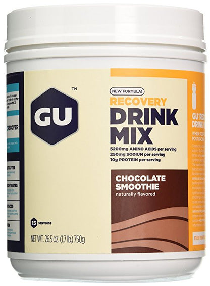 GU Recovery Drink Mix - 15 Serving Canister