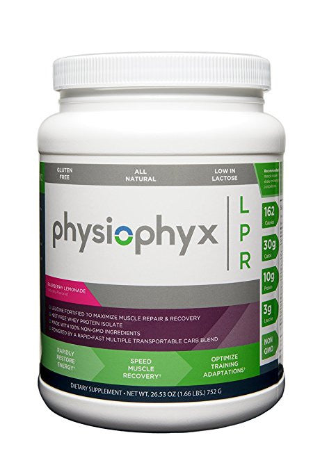 PhysioPhyx LPR (16 Serving Tub - Raspberry Lemonade) - Take Your Training and Performance from Good to Great...GET YOUR PHYX!