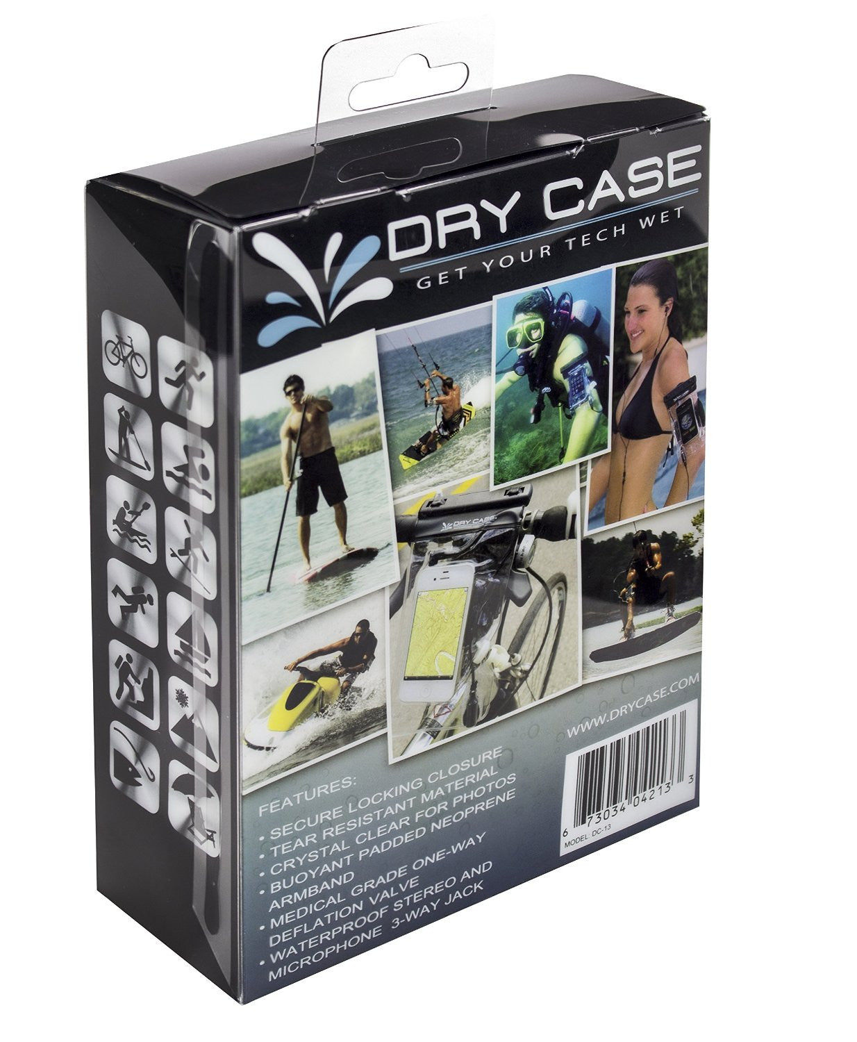 DryCASE Waterproof Case for Smartphone (DC-13)