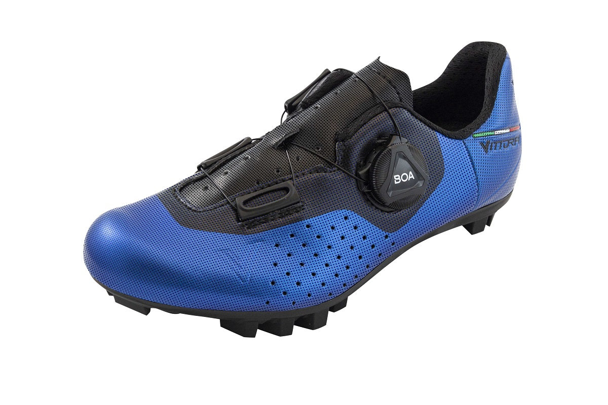 Vittoria ALISE Kid MTB Cycling Shoes - BLUE/GREY
