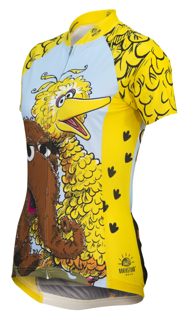 Big Bird & Snuffy Women's Cycling Jersey (S, L, XL)