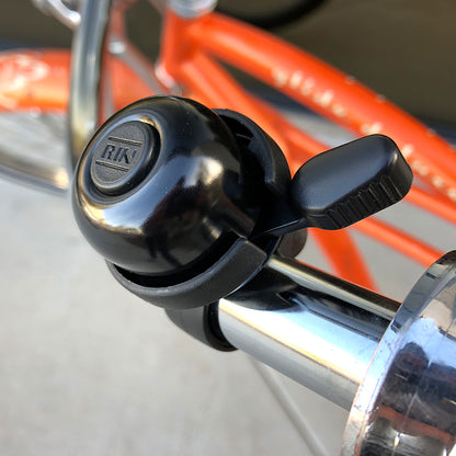 Aluminum-Multi Strike Handlebar Bell (Black)