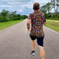 INKnBURN Men's Boho Diamond Tech Shirt (S, M)