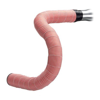 Serfas BT-33 Woven Bar Tape - Pinstripe Red & White