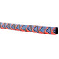 Serfas BT-38 Woven Bar Tape - Aztec Light Blue, Dark Blue & Neon Pink