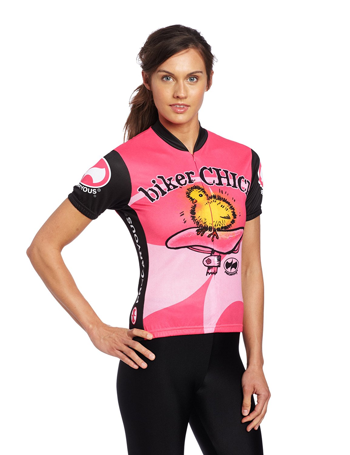 Biker Chick Cycling Jersey - Pink (S, M, L, XL)