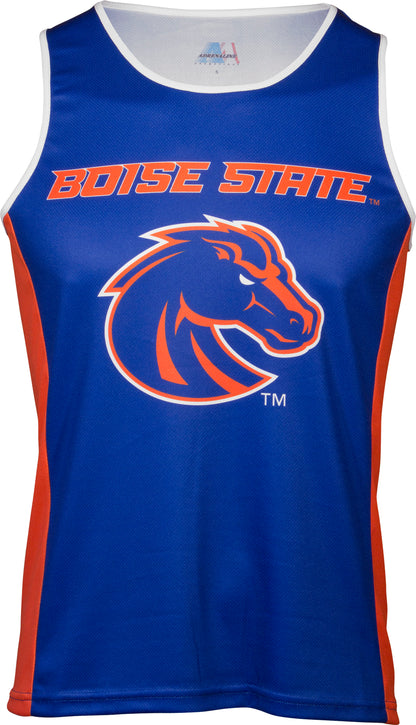 Boise State Broncos Men's RUN/TRI Singlet (X-Small)