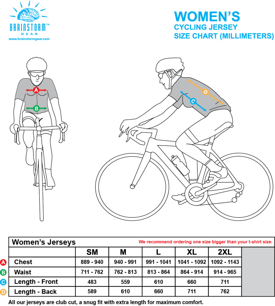 Skittles Ride the Rainbow Women's Cycling Jersey (S, XL, 2XL)