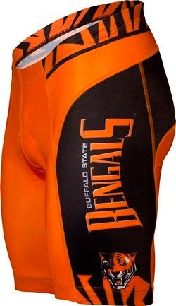 Buffalo State Bengals Men's Cycling Shorts (S, M, L, XL, 2XL)