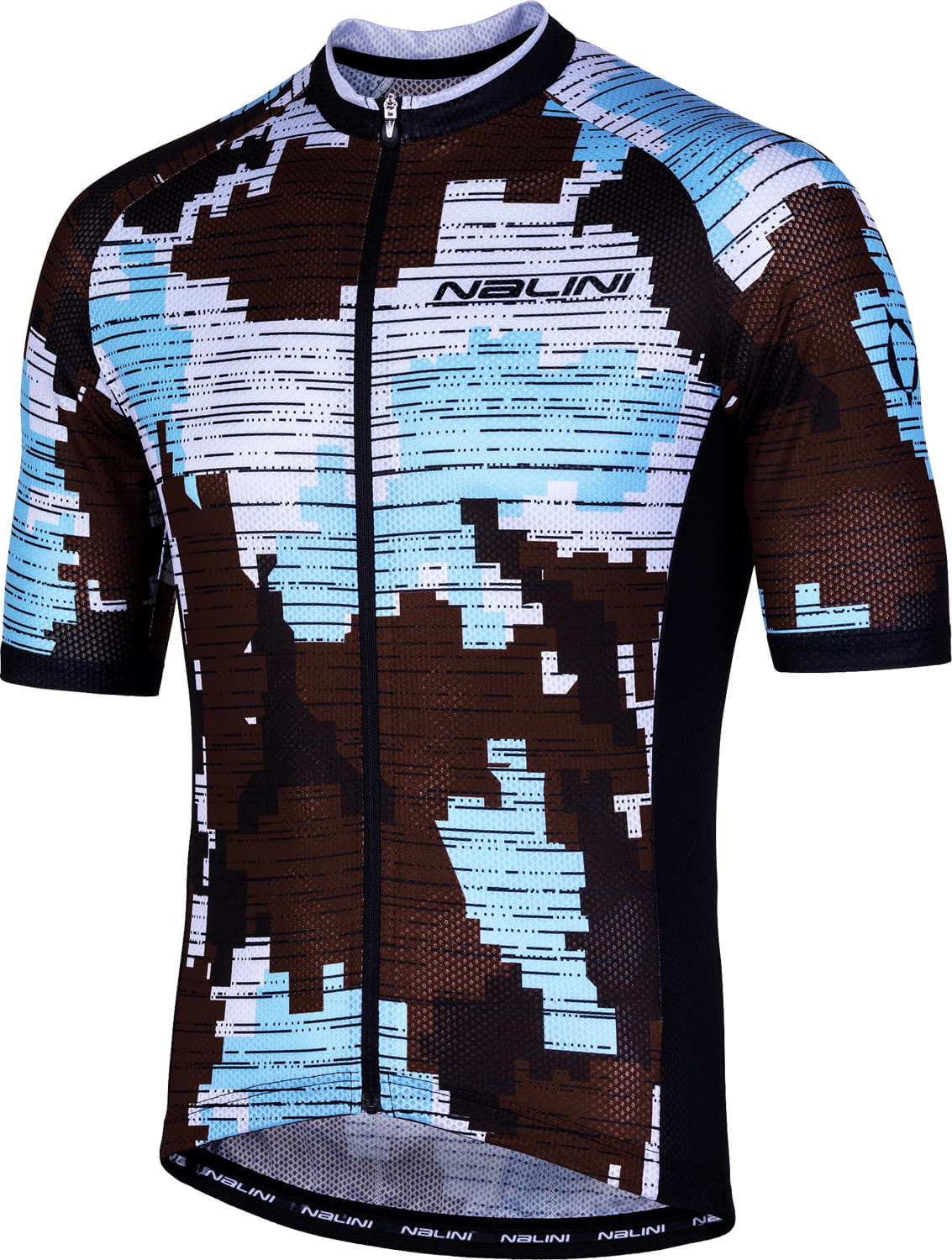 CROSS 2.0 Men's Cycling Jersey (Brown/Blue) (S, M) - 50% OFF!