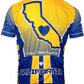 California Men's Cycling Jersey (S, L, XL, 2XL, 3XL)