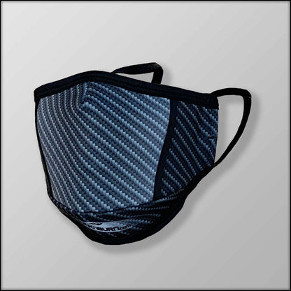 INKnBURN Carbon Fiber 3-Layer Face Mask