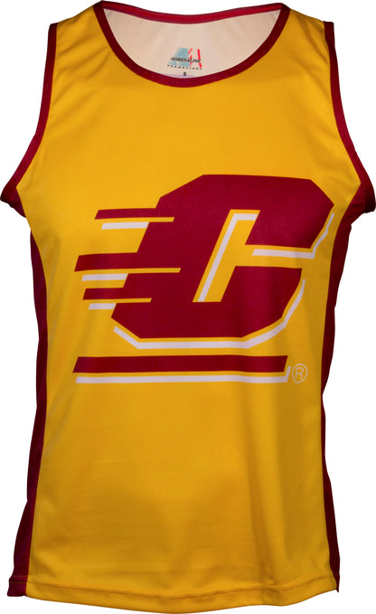 Central Michigan Chippewas RUN/TRI Singlet (XS, S, M, L, XL, 2XL, 3XL)