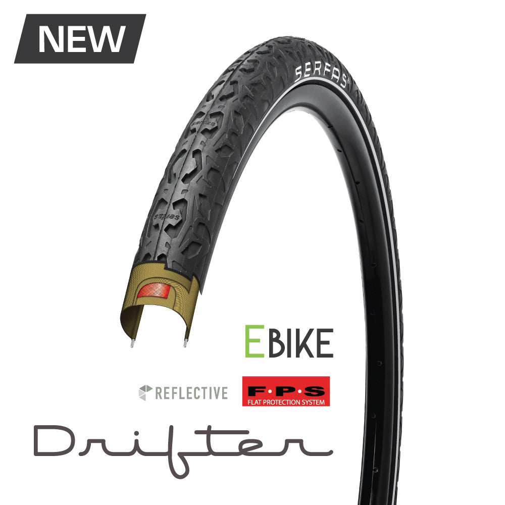 Serfas E-Drift Wire Bead E-Bicycle Tire