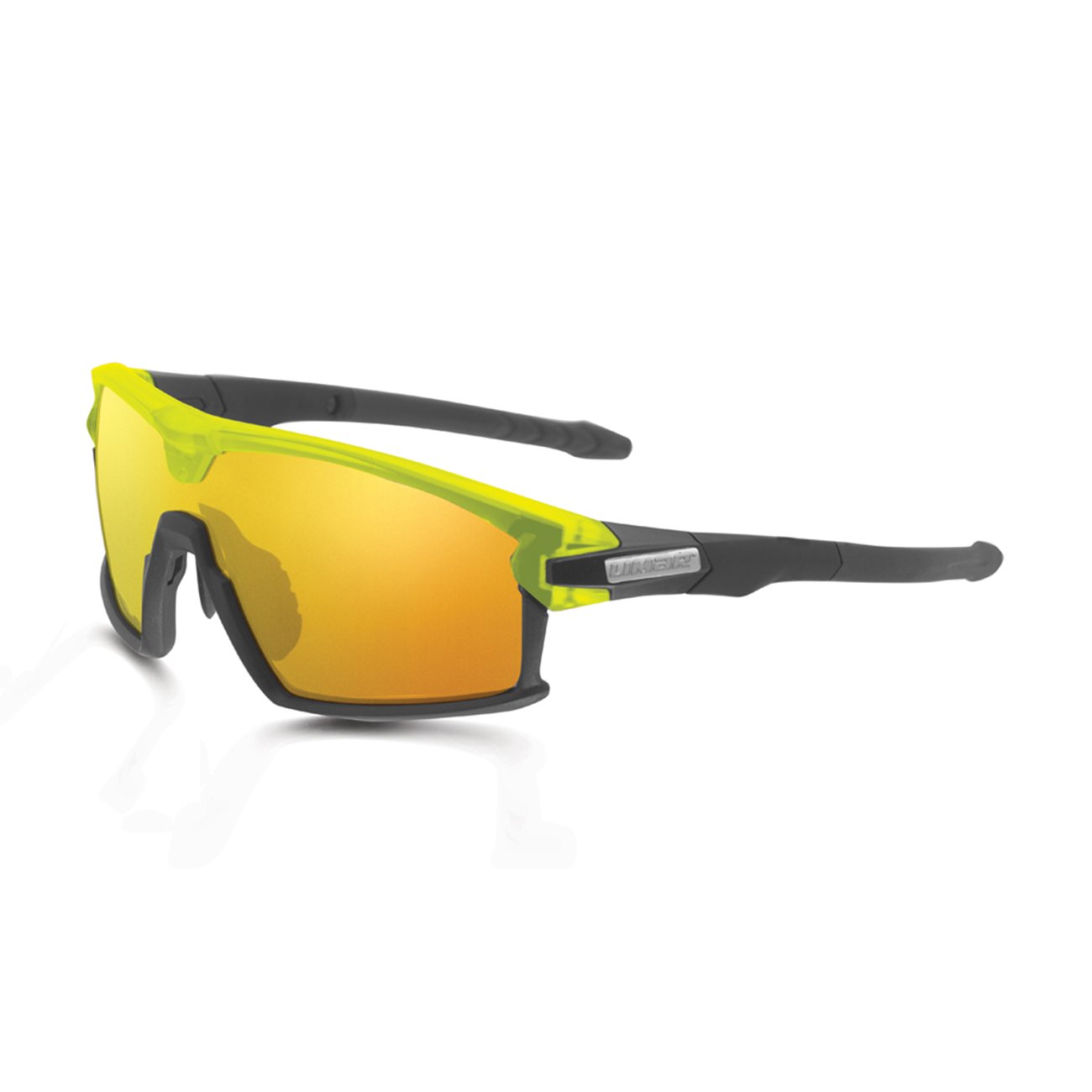 Limar Cycling Sunglasses - F 90 PC CE - Matte Titanium / Yellow