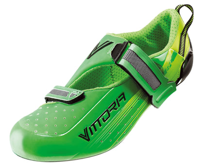 Vittoria TRI PRO Triathlon Cycling Shoes - Fluro Green (EU 43.5, 45.5)