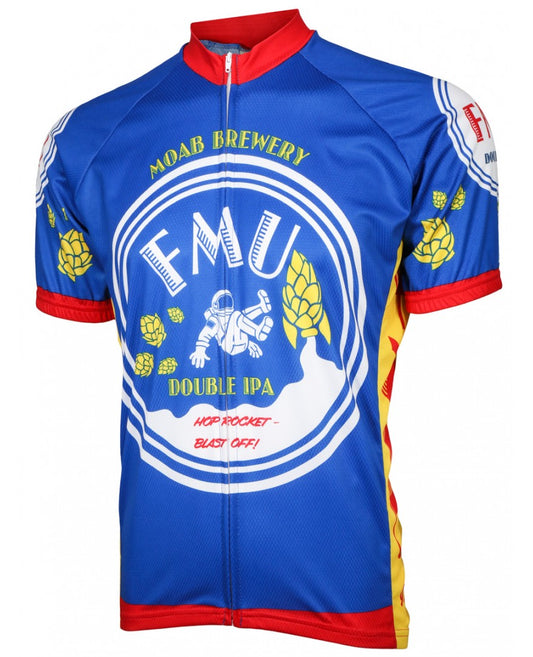 Moab Brewery FMU Men's Cycling Jersey (S, M, L, XL, 2XL, 3XL)