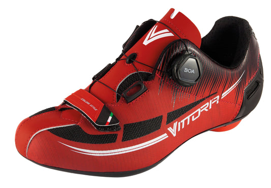 Vittoria Fusion 2 Road Cycling Shoes Red/Back