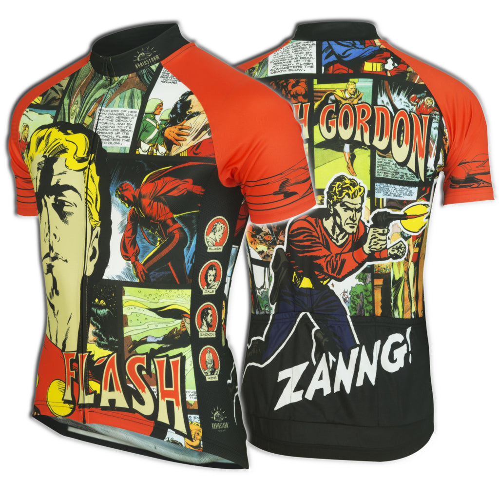 Flash Gordon Men's Cycling Jersey (S, M, 2XL, 3XL)