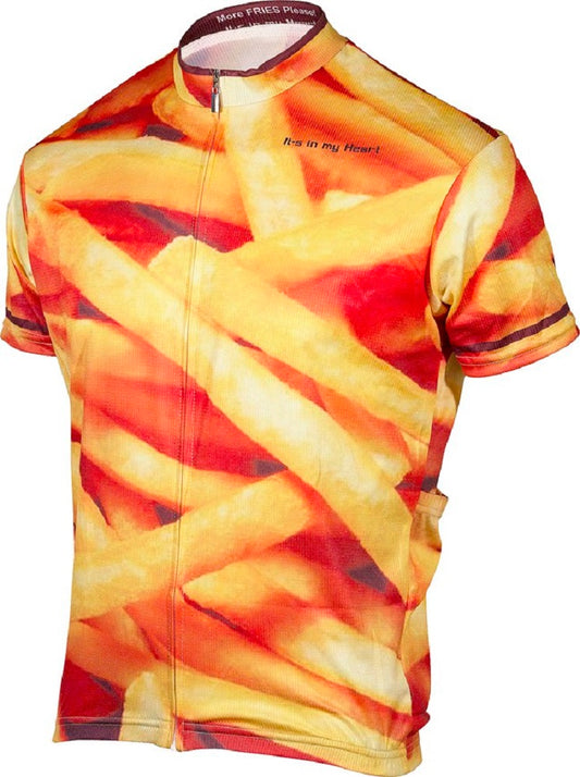 Extra Fries Men's Cycling Jersey (L, XL)
