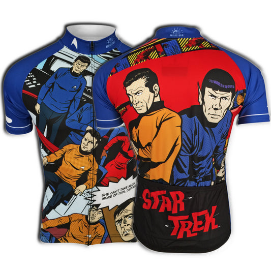 Star Trek Galaxy Pop Men's Cycling Jersey (S, 3XL)