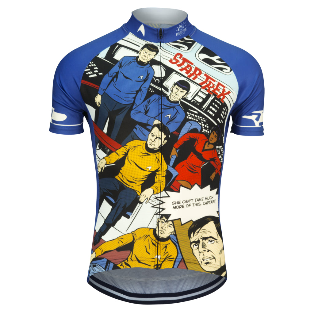 Star Trek Galaxy Pop Men's Cycling Jersey (S, 3XL)