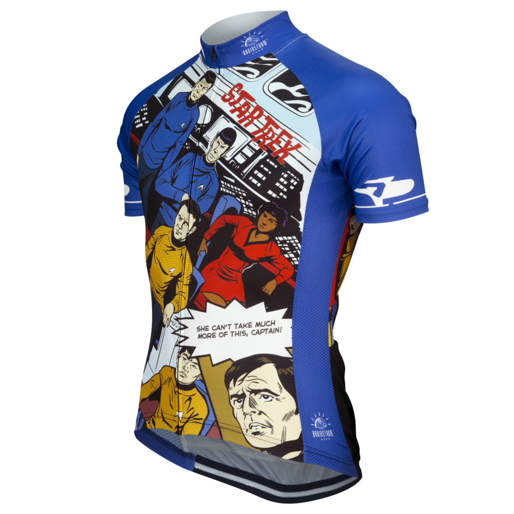 Star Trek Galaxy Pop Men's Cycling Jersey (S, 3XL)