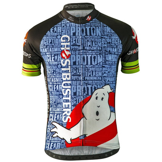 Ghostbusters Slimer Men's Cycling Jersey (S, M, 3XL)