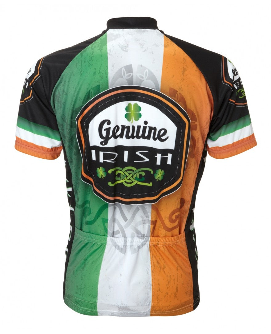 Genuine Irish Ireland Men's Cycling Jersey (S, M, L, XL, 2XL, 3XL)