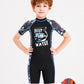 Kids Thermal Lycra Wetsuit / Swimsuit Shorty (with Back Zipper)