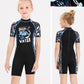 Kids Thermal Lycra Wetsuit / Swimsuit Shorty (with Back Zipper)