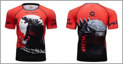 Godzilla Men's Quick Dry Tech Shirt (M, L, XL, 2XL)