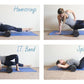 EPP Yoga Massage Roller & Fitness ball Foam Roller Set for Back Pain Self-Myofascial Treatment